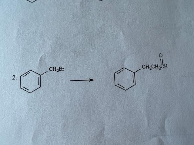 Show How The Following Conversions Might Be Accomplished Show All Reagents And All Intermediate Structures More Than One 2