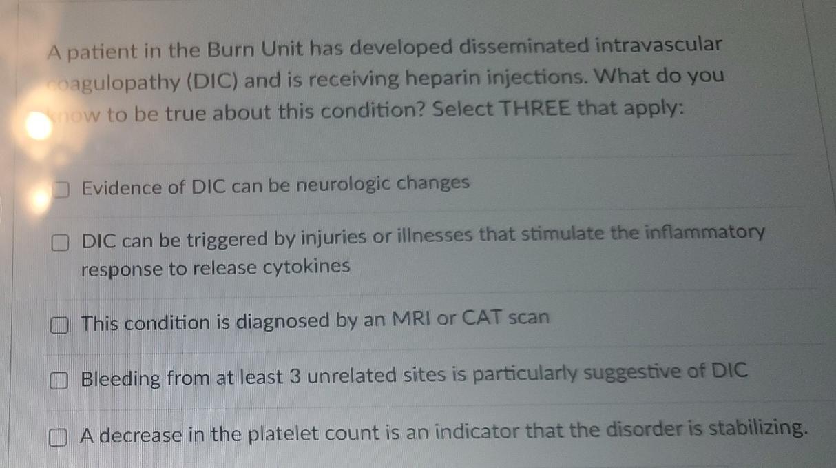 A Nursing Home Patient Has Severe Foul Smelling Diarrhea After Taking A Two Week Course Of Antibiotic Medication It Is 2