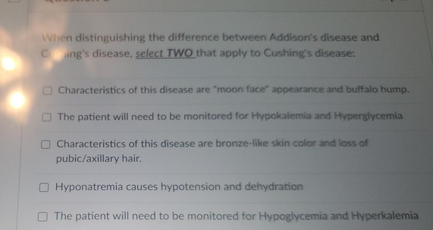 The Syndrome Of Inappropriate Adh Is Characterized By O Excessive Water Thirst Increased Serum Osmolality O Copious D 2