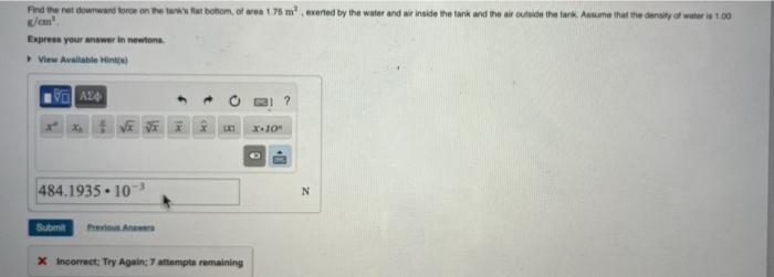 You Are Assigned The Design Of A Cylindrical Pressurized Water Tank For A Future Colony On Mars Where The Acceleration 2