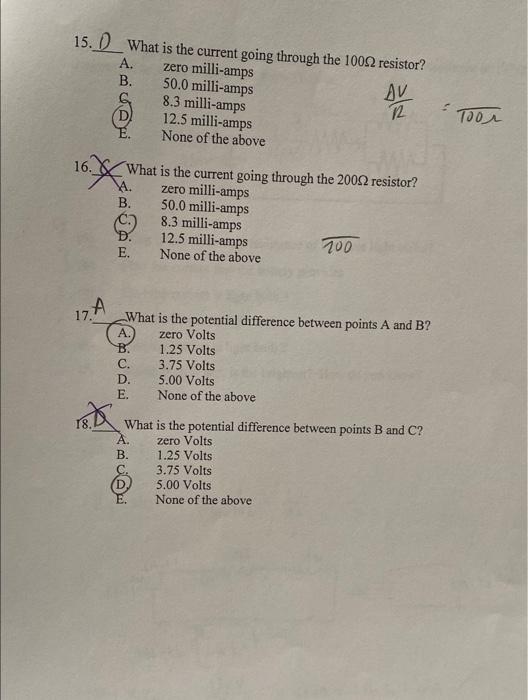 Consider The Following Circuit To Answer The Next 10092 20012 B W 06 Sv 66 67 Tl R 5 00v 30012 Toc Ov Mo 15 D What I 2