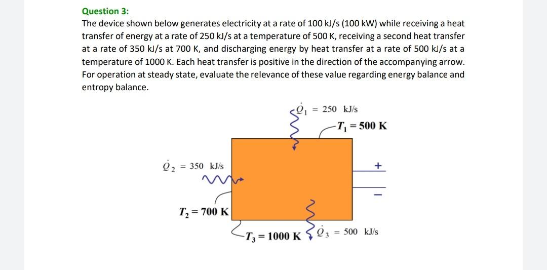 Topic Is Thermodynamics I Would Like Some Help With This Question Please Give Steps With Explanation Thank You 1