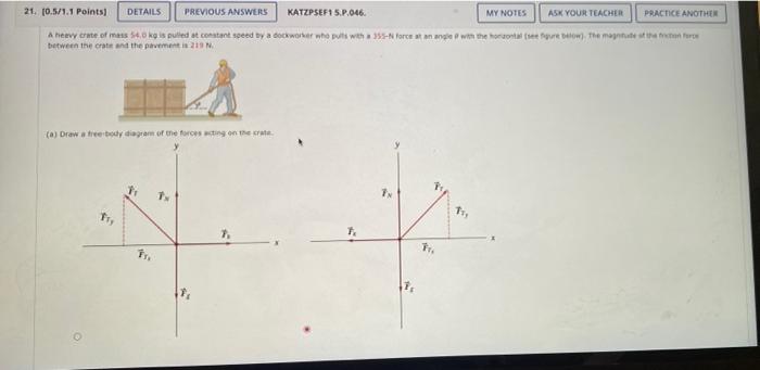 21 10 511 1 Points Details Previous Answers Katzpsef1 S P 046 My Notes Ask Your Teacher Practice Another A Heeverute Of 1