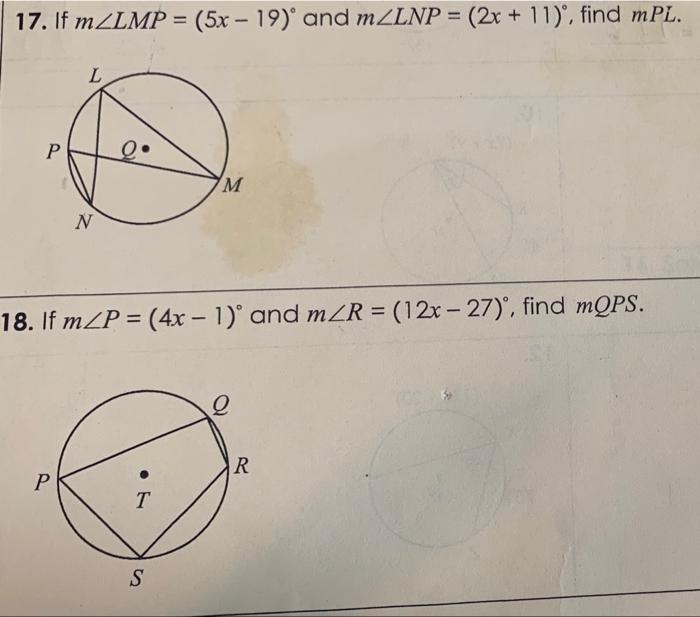 Directions Find The Value Of X 9 16x 10 10 7x 9 W K 67 46 M U 12 11 176 20 X 87 59 Y D 5r 2 75 3 3 2