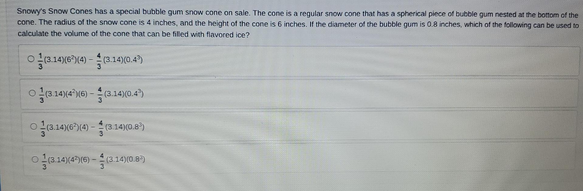 Snowy S Snow Cones Has A Special Bubble Gum Snow Cone On Sale The Cone Is A Regular Snow Cone That Has A Spherical Piec 1