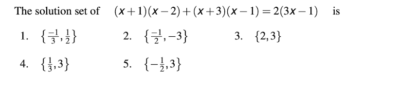1 1 The Solution Set Of X 1 X 2 X 3 X 1 2 3x 1 Is 1 2 Z 3 3 2 3 4 3 5 2 3 Th 1