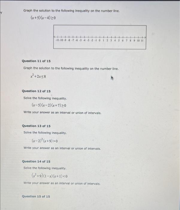 Homework 5 1 Class Name College Algebra Student Name Instructor Note Must Show Work To Get Full Credit Question 1 6
