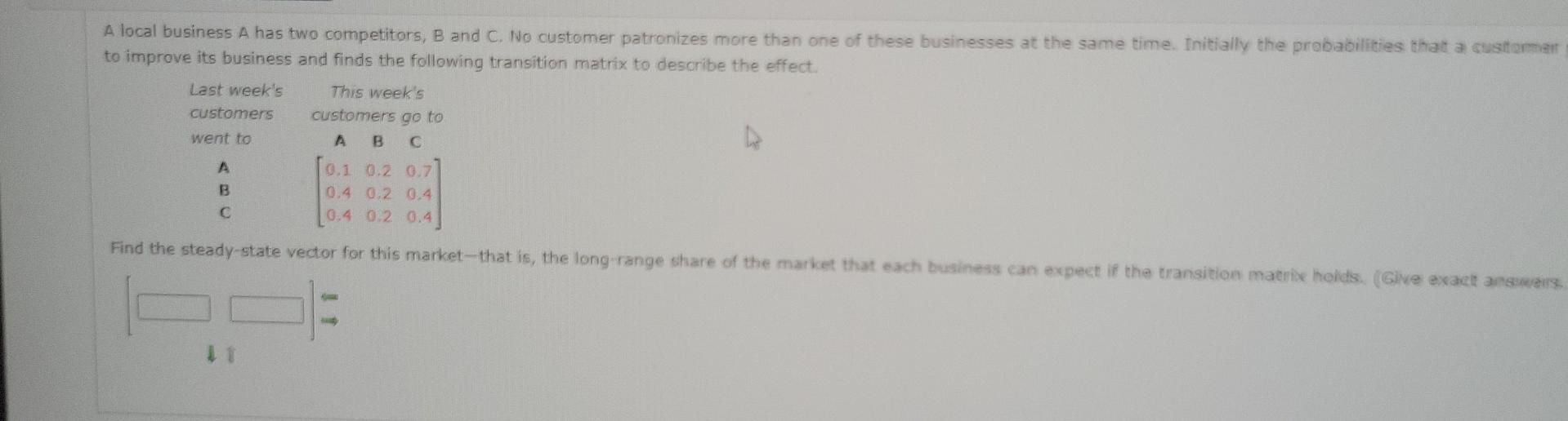 Points Details Harmathap11 7 7 037 My Notes Ask Your Teacher A Local Business A Has Two Competitors B And C No Custo 2