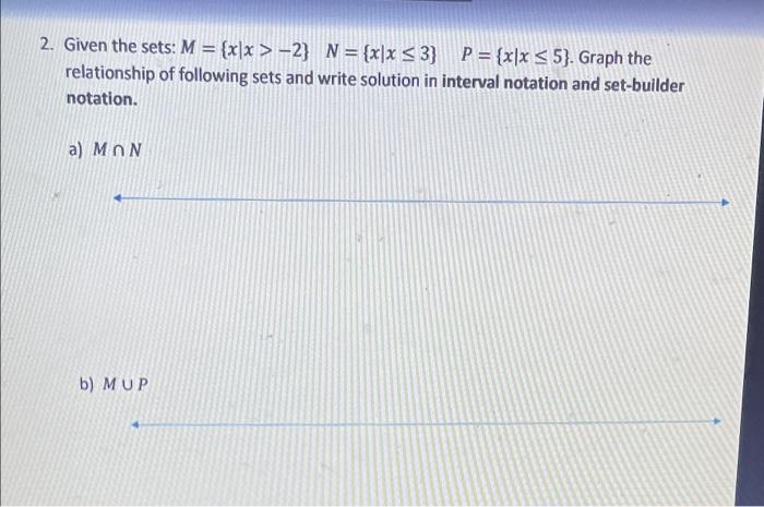 Math95 Exam7 Chapter9 Name Donald Lee Instructor Remember To Show Your Work Where Possible 1 Given The Sets A A 2
