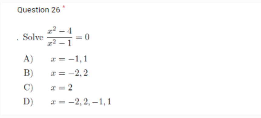 Question 21 For Any Angle 0 Sino 0 Cos20 A B Tan Not Enough Information 1 D 0 Question 22 If Tan X 1 Then C 6