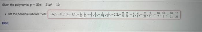 Y 7x 2 5x 5 The Domain Of This Function Is This Graph Han Horizontal Asymptote S At This Graph Han Vertical Anymp 7