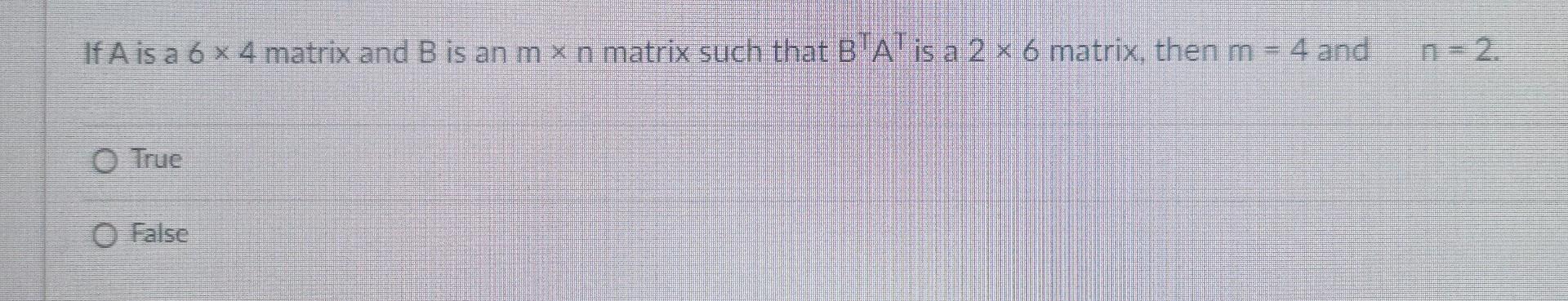 If A Is A 3 X 3 Matrix And B Is Obtained From A By Multiplying 3 The First Column By 4 And Multiplying The Third Column 2