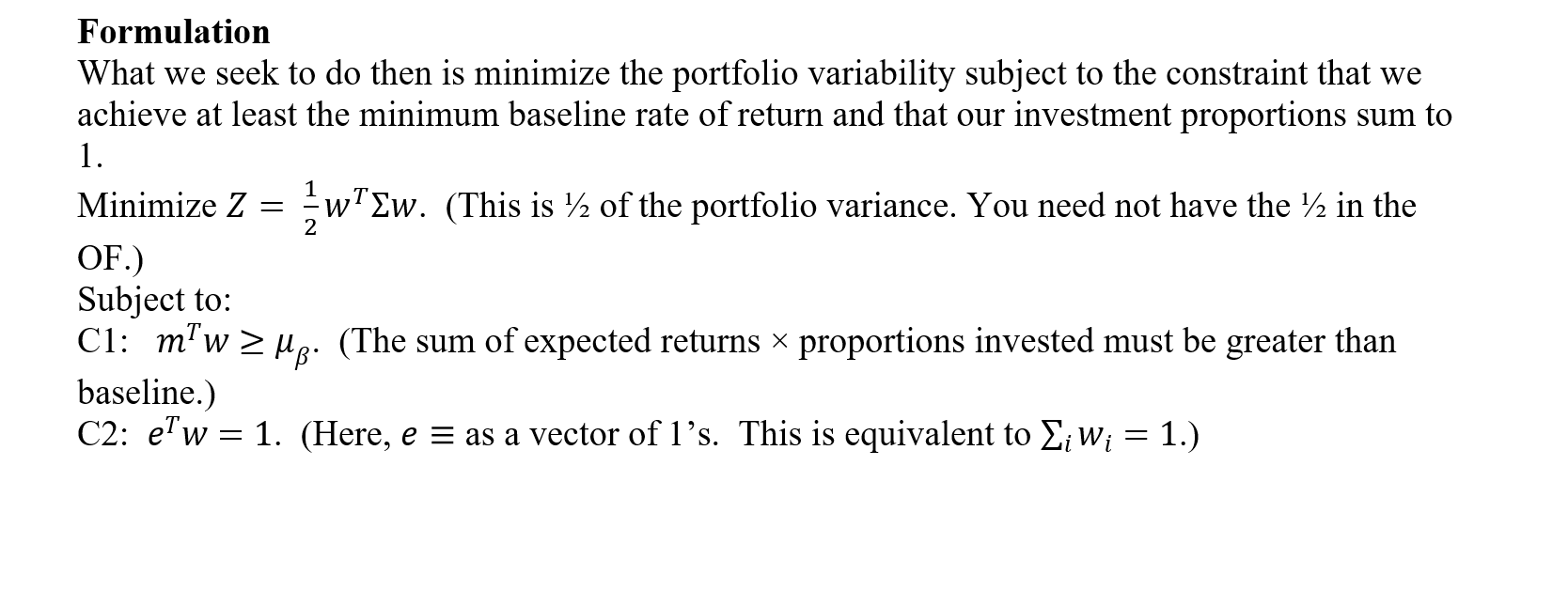 In 1952 Markowitz Proposed A Portfolio Optimization Model That Aimed At Maximizing Returns While Simultaneously Minimiz 2