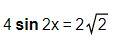Solve The Equation In X Over The Interval 0 2 Give Exact Solutions 1