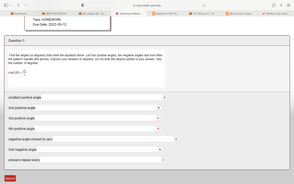 What Are All Of The Answers 1