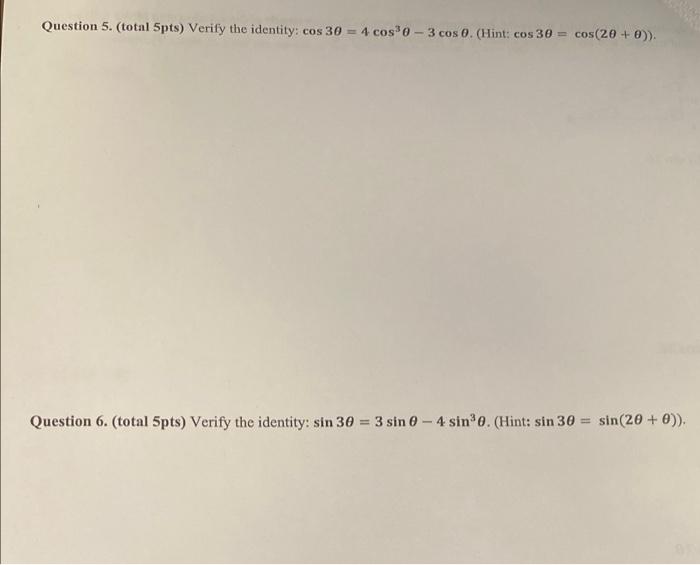 Question 4 Total 6pts Apply The Pythagorean Theorem To Find The Length Of The Missing Side Of The Following Right Tri 2
