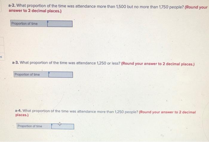 Exercise 2 31 Algo The Manager At A Water Park Constructed The Following Frequency Distribution To Summarize Attendance 2