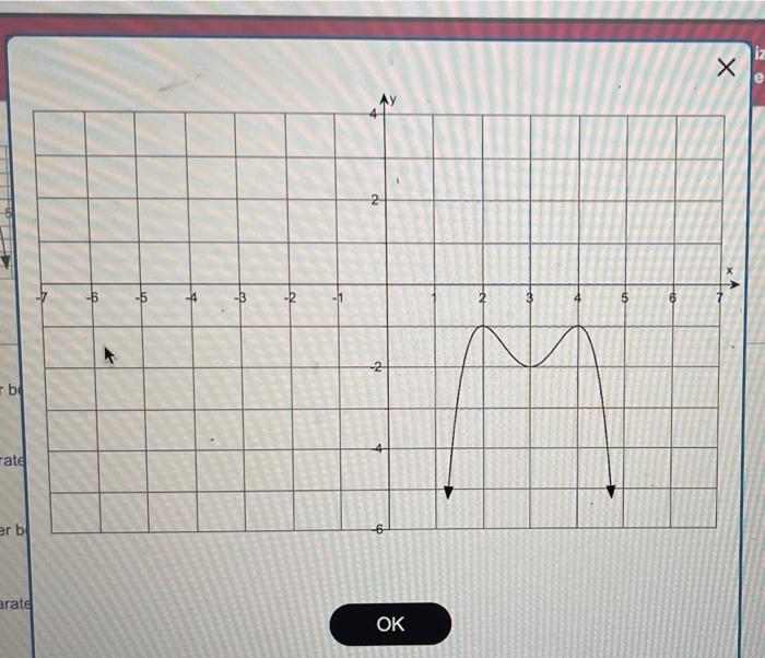 2 Use The Graph To Determine A Open Intervals On Which The Function Is Increasing If Any B Open Intervals On Which 2