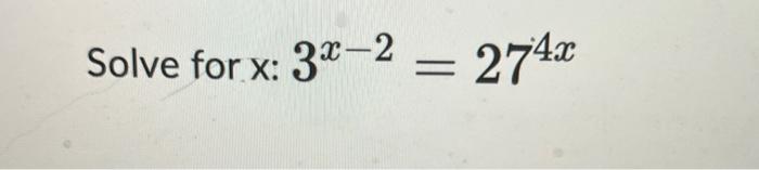 Solve For X 3x 2 2740 1