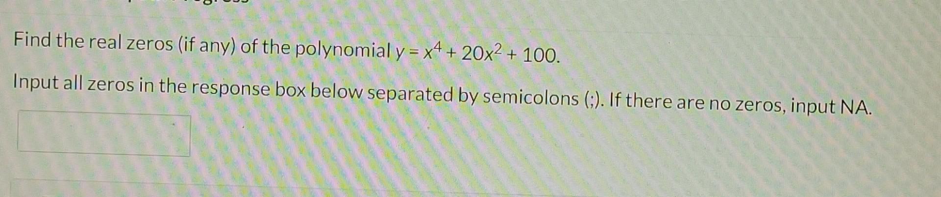 Find A Possible Formula For The Polynomials With The Given Properties F Is Third Degree With F 1 0 F 2 0 4 2