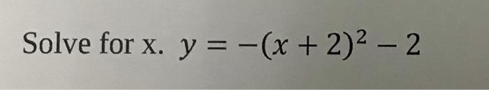 Solve For X Y X 2 2 2 Ne Solve For N I R Nr 1