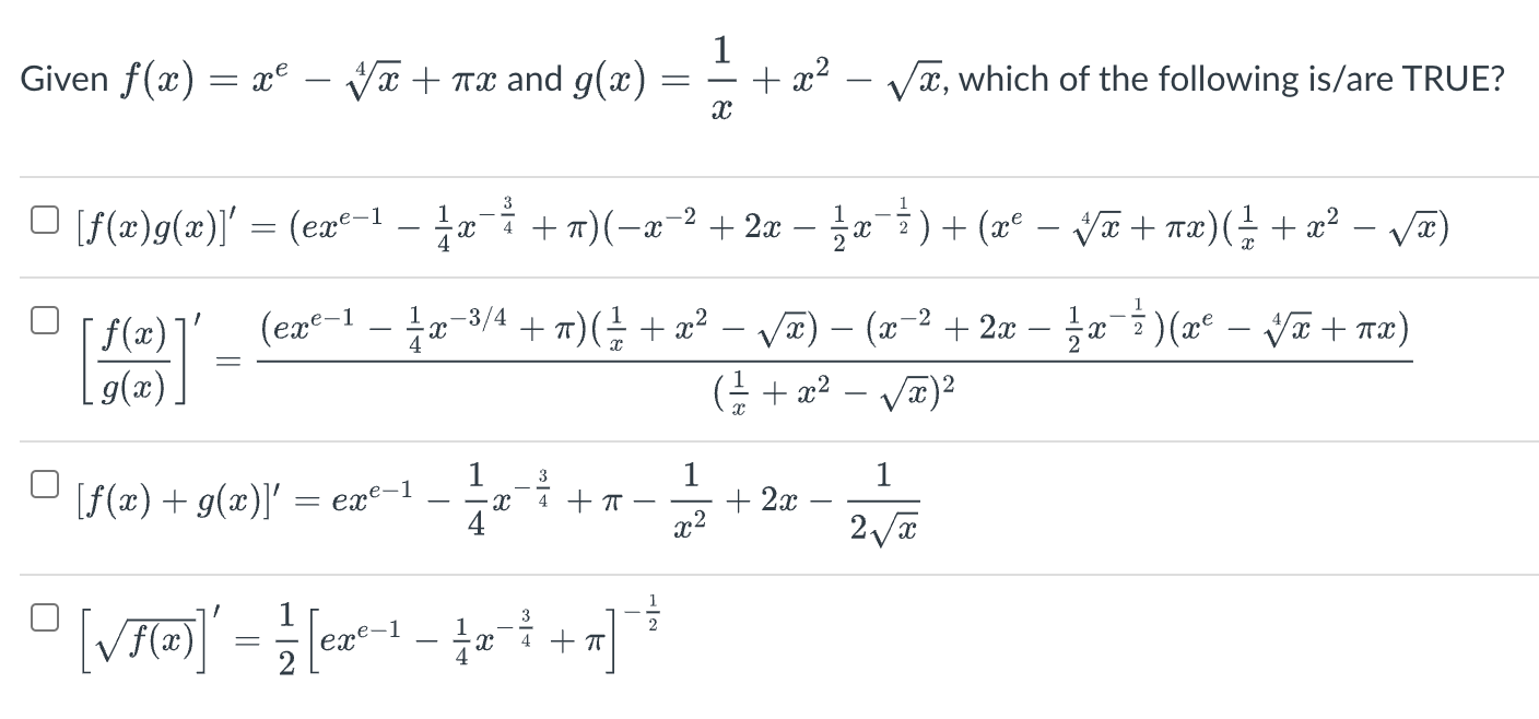 A Choose All Correct Answers 2a 1