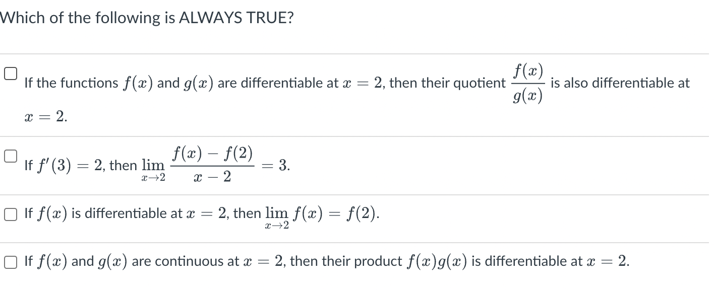 A Choose All Correct Answers 2a 3