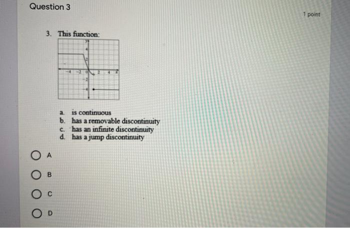 Question 1 1 Point Identify The Choice That Best Completes The Statement Or Answer The Question 1 The Average Rate Of C 3