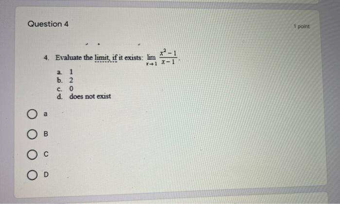 Question 1 1 Point Identify The Choice That Best Completes The Statement Or Answer The Question 1 The Average Rate Of C 4