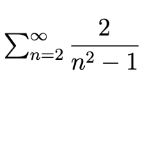 Identify Which Of The Following Series Are Convergent And Find Their Sums For The Others Write Not Convergent 1