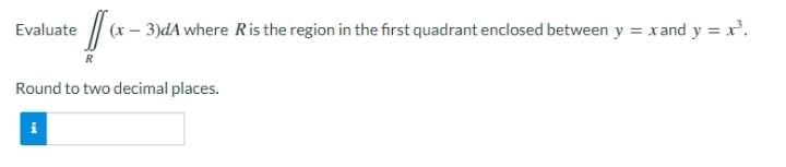 Evaluate The Double Integral Over The Rectangular Region R R 5x55 V25 Xda R X Y 0 X 5 3 Sy 36 V25 2