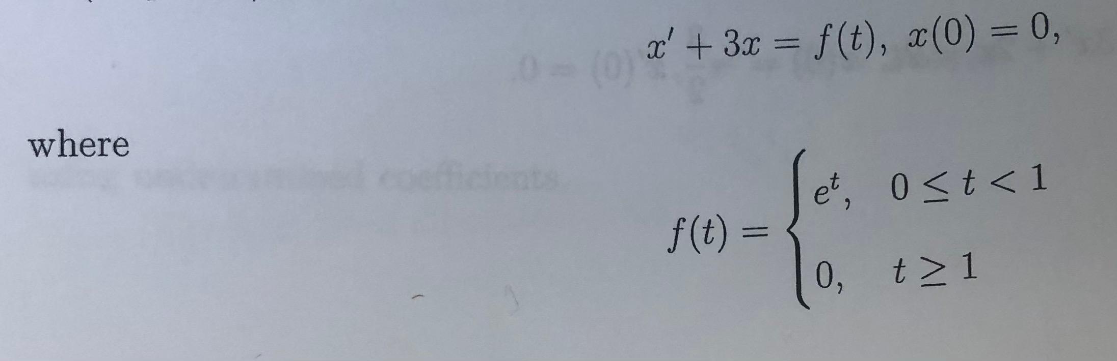 Solve The Initial Value Problem 1