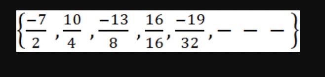 1 Find A Formula For The General Term An Of The Sequence Assuming The Pattern Of The First Few Terms 10 13 16 19 4 2