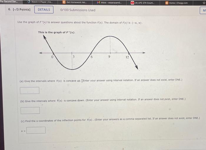 The Second Der Watch It Player Ce Get Homework Hel M Inbox Essarazamo O 4 Ufc 274 Count Home Chegg Com 6 1