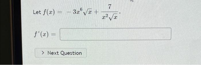 3 7 Let F X 3x X2 2 F X Next Question 1