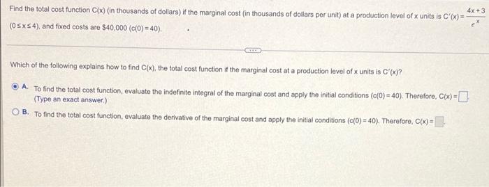 Find The Derivative Of The Given Function 600 Y 14 4 E 3x Type An Exact Answer Use The First Derivative Test To 4