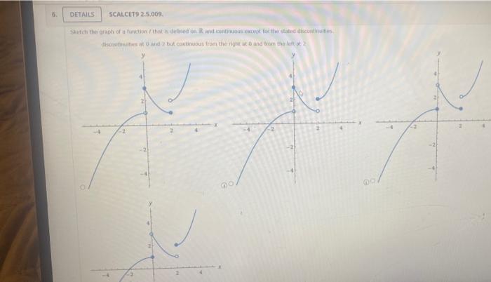 Details Scalcet9 2 5 009 Satch The Graph Of A Function That Do Theated Discontinues Tistest And But Continuous From The 1