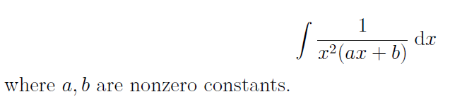Va 1 D X X2 Ax B Where A B Are Nonzero Constants 1
