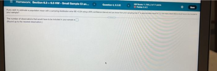 Www Acompany W Hement Try The Machine The Machine Obate Hound Up To The Work Homework Section 6 3 6 5 Hw Small Sampl 2