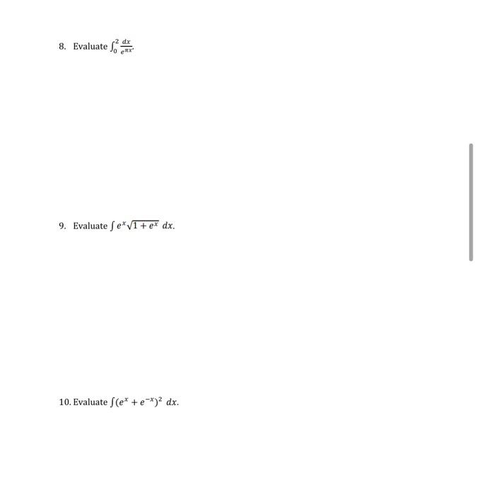 Dx 8 Evaluate 9 Evaluate Se 1 Ex Dx 10 Evaluate Sce E 2 Dx 1