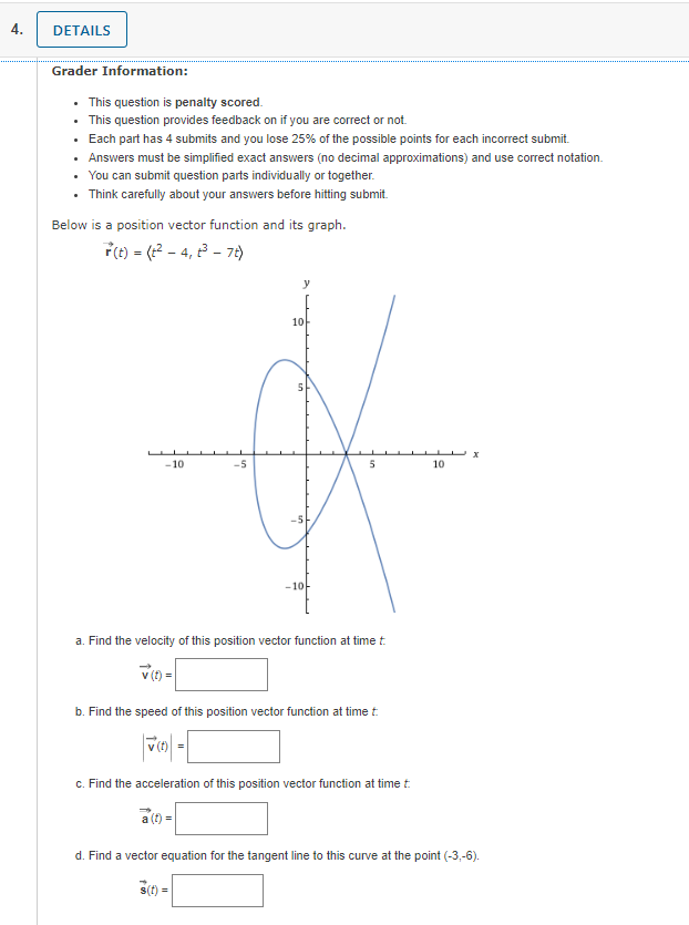 4 Details Grader Information This Question Is Penalty Scored This Question Provides Feedback On If You Are Correct 1