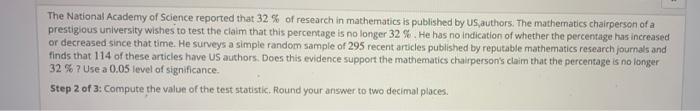 The National Academy Of Science Reported That 32 Of Research In Mathematics Is Published By Us Authors The Mathematic 1