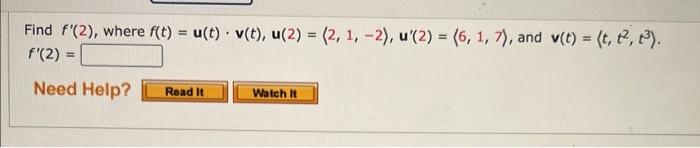 Find F 2 Where F T U T V T U 2 2 1 2 U 2 6 1 7 And V T T T2 23 F 2 Need Hel 1
