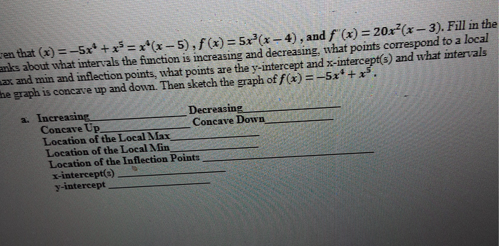 Need Help Solving Calc Problem Will Give Like Thank You 1