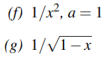 For Each Function Find The Maclaurin Series Or Taylor Series Centered At A And The Radius Of Convergence 1