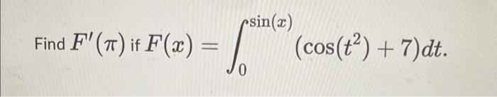 Find F X F X Tif Psin X Cos T 7 Dt 0 1