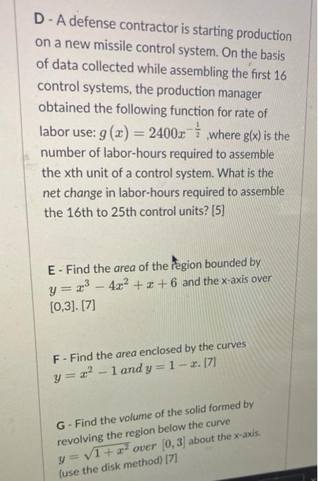C The Demand Function For A Particular Product Is Given By D X 24 6x 03x2 If Xo 10 Units Find The Consume 2