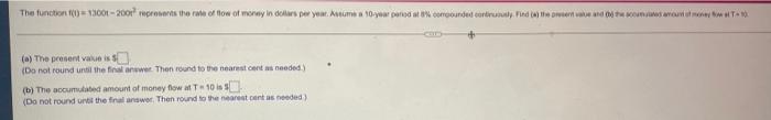 The Function 100 13001 2001 Pretents The Role Of Low Of Money In Dollars Per Year Amma 30 Year Period At Y Cerrounded 1