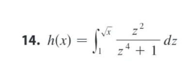 7 18 Use Part 1 Of The Fundamental Theorem Of Calculus To Find The Derivative Of The Function 1