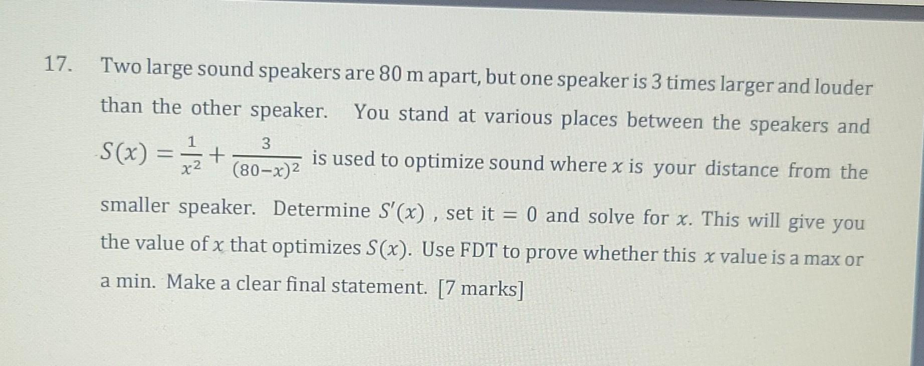 Part A Knowledge And Understanding 20 Marks For The Graph Below The Concavity Switches At X 1 7 And 0 And There 5